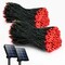 2 Pack Solar String Lights Outdoor, 200 LED Extra-Long 72FT Solar Powered Lights with 8 Lighting Modes, Waterproof Outdoor Lighting Decoration for Garden, Patio, Balcony, Xmas, Wedding, Party